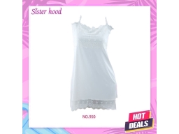 Váy Ngủ Thái 950 - Màu Trắng